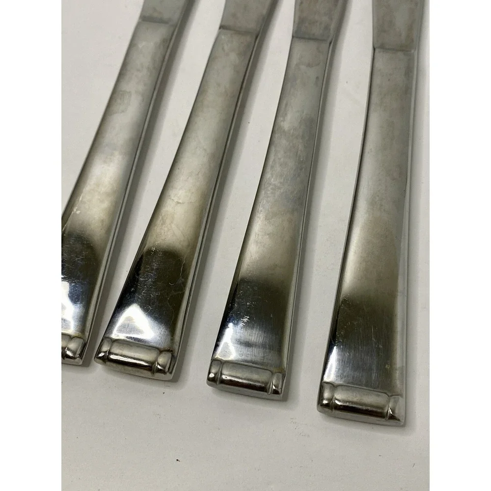 Reed & Barton Gatehouse Stainless Steak Knives Replacements Lot Of 4 #3